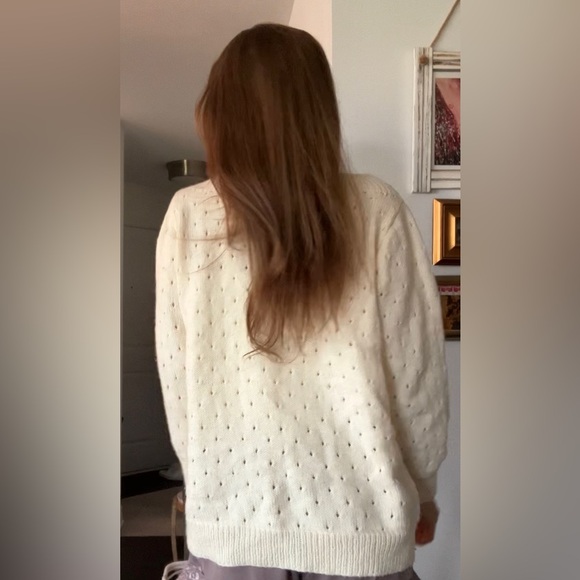 Vintage cream sweater - Picture 6 of 14